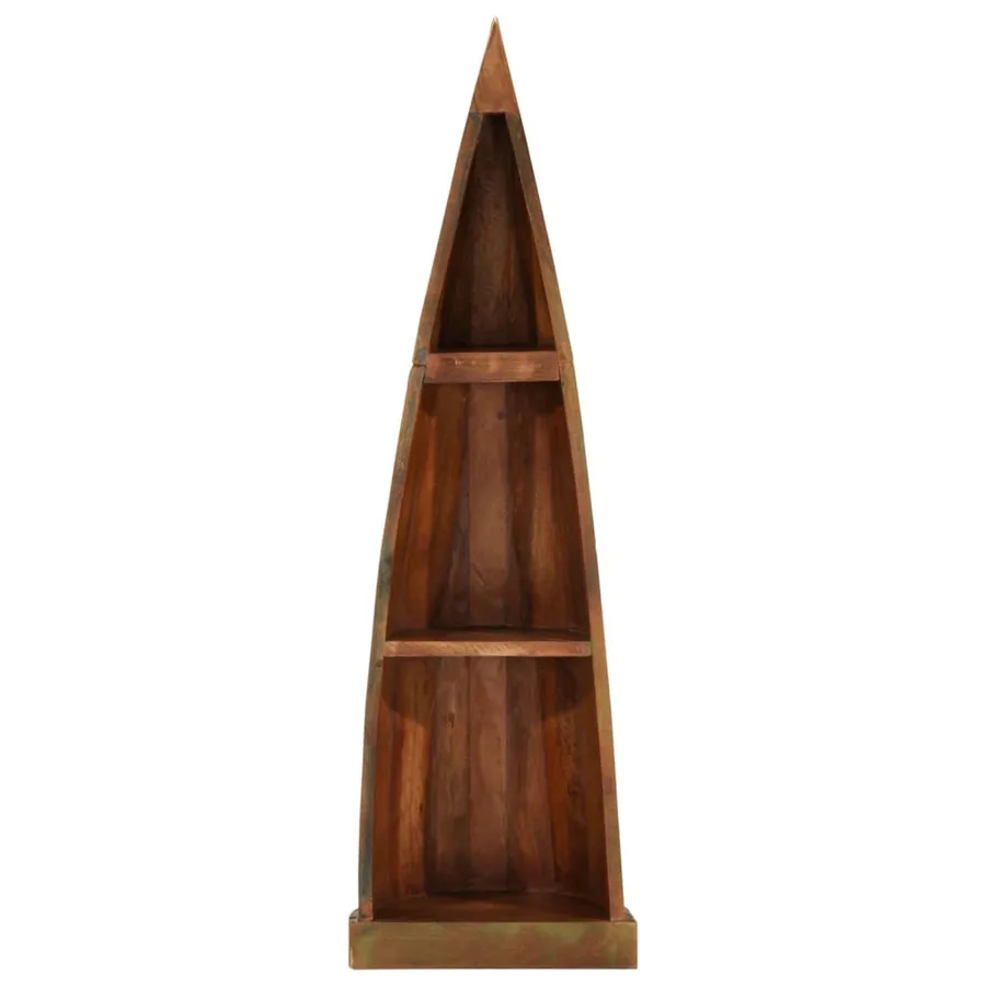 Armoire en forme de bateau bois massif de récupération - 2
