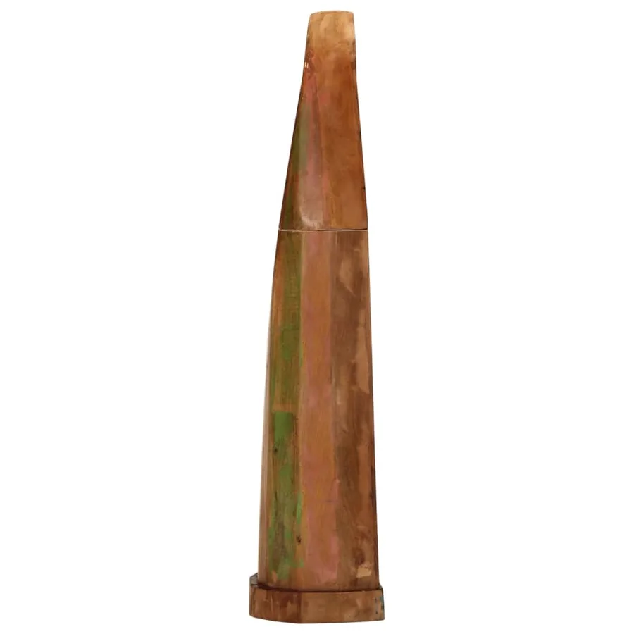 Armoire en forme de bateau bois massif de récupération - 3