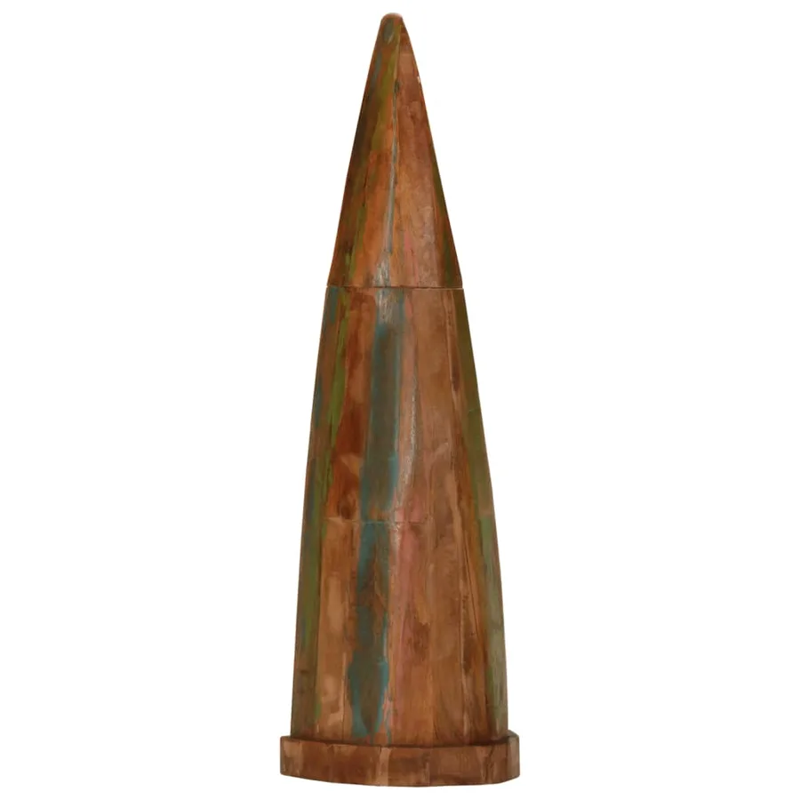 Armoire en forme de bateau bois massif de récupération - 4