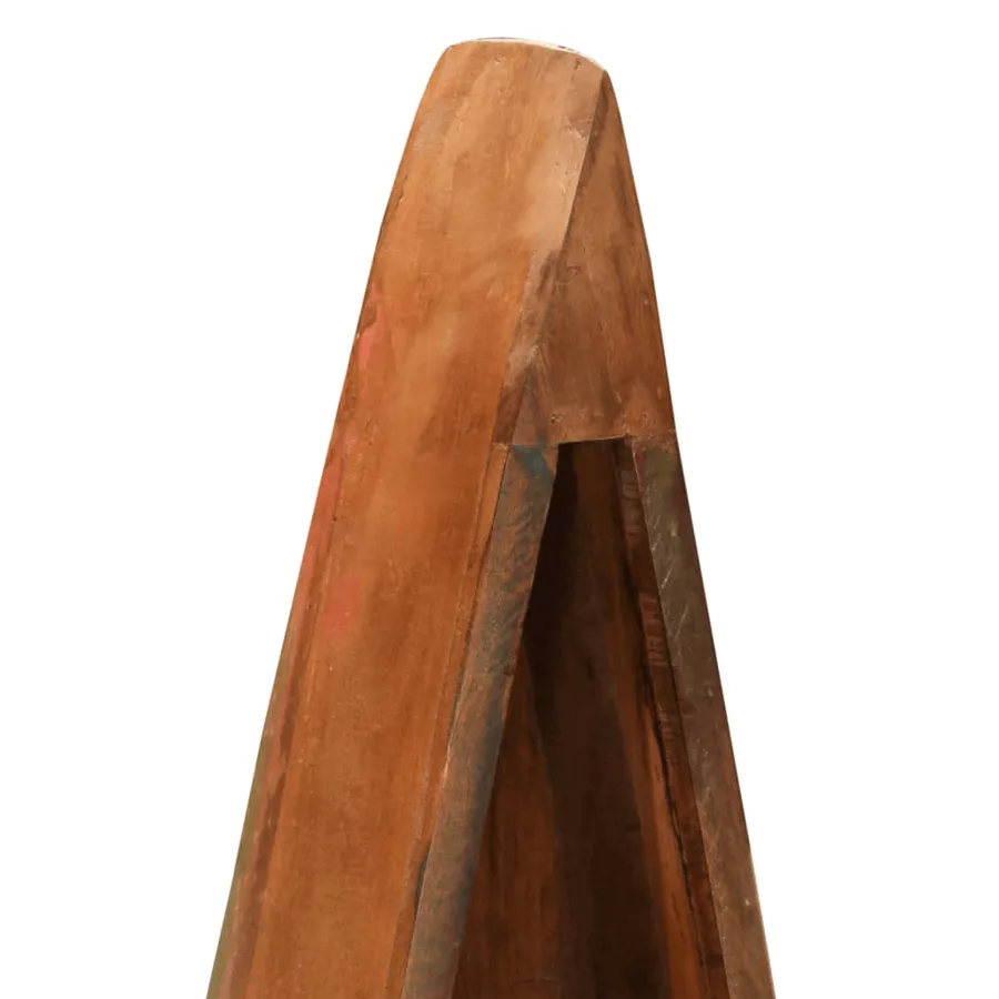Armoire en forme de bateau bois massif de récupération - 5