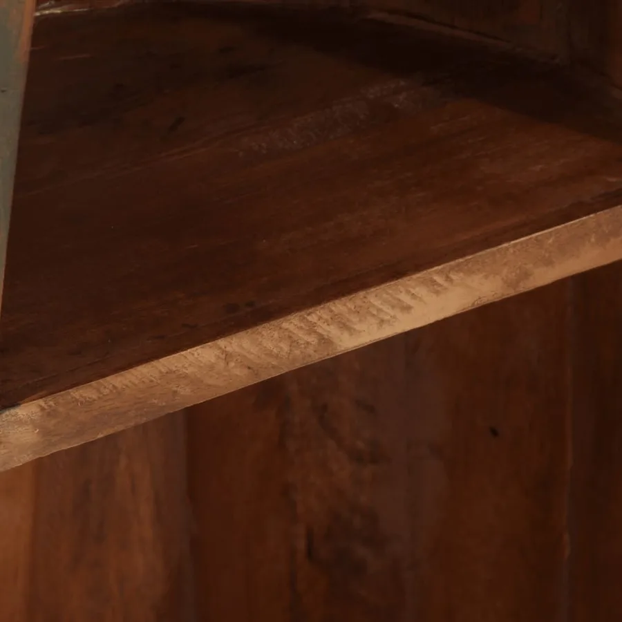 Armoire en forme de bateau bois massif de récupération - 6
