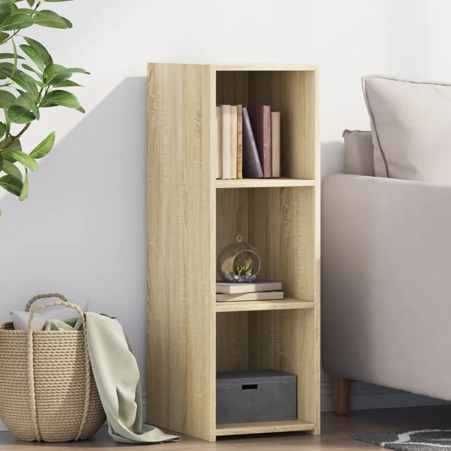 Buffet chêne sonoma 30x41x93 cm bois d'ingénierie