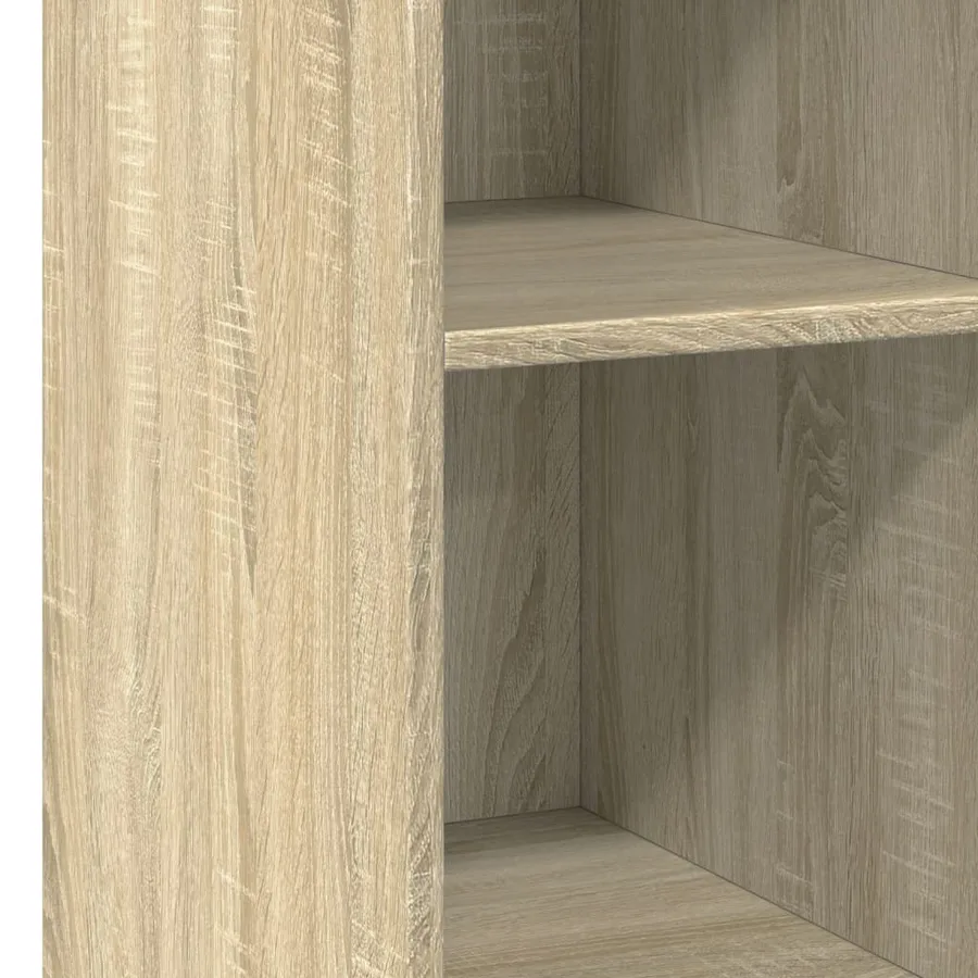 Buffet chêne sonoma 30x41x93 cm bois d'ingénierie - 7
