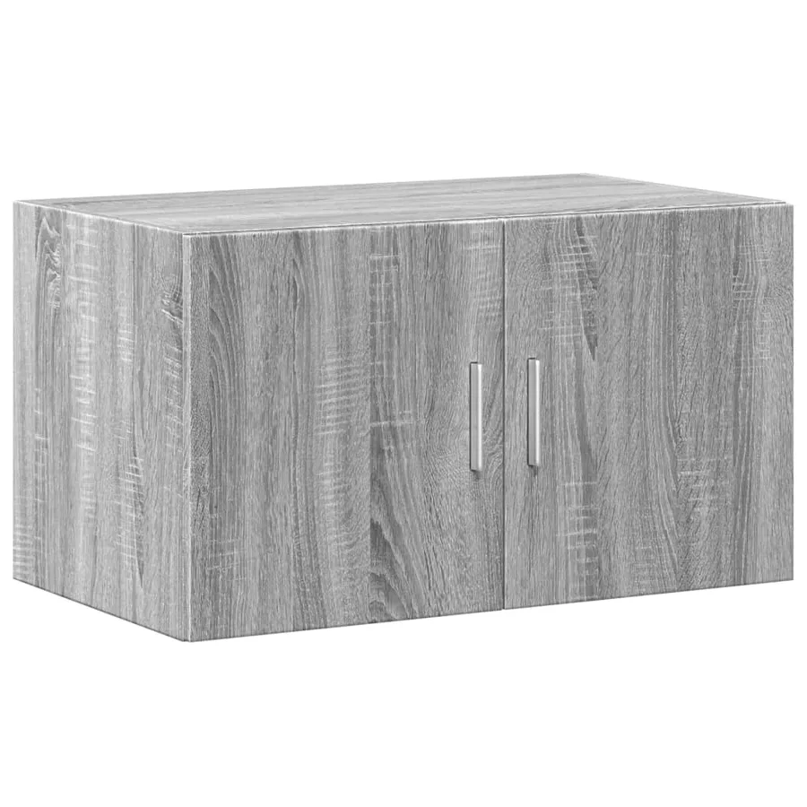 Armoire de rangement sonoma gris 70x42,5x225 cm - 5