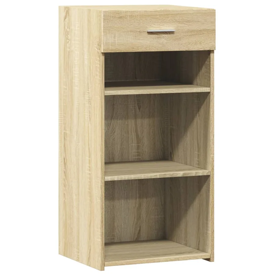 Buffet chêne sonoma 45x42,5x93 cm bois d'ingénierie - 2