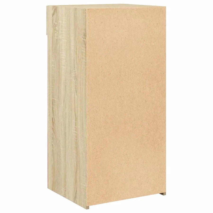 Buffet chêne sonoma 45x42,5x93 cm bois d'ingénierie - 6