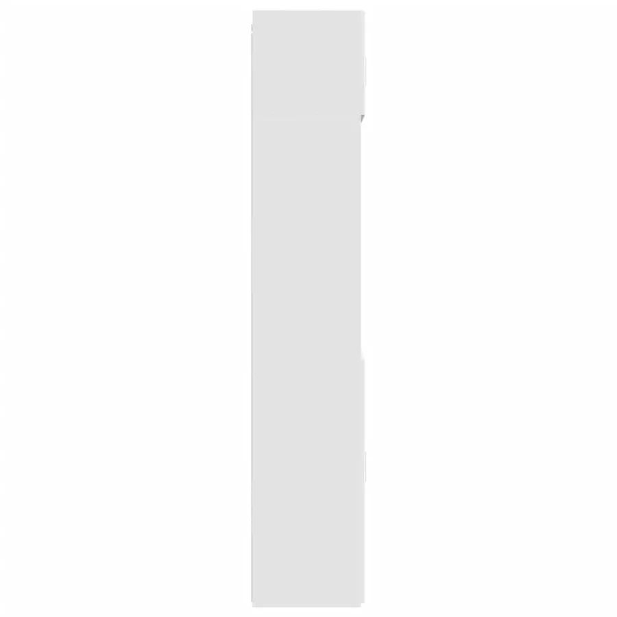 Armoire de rangement blanc 70x42,5x225 cm bois d'ingénierie - 7