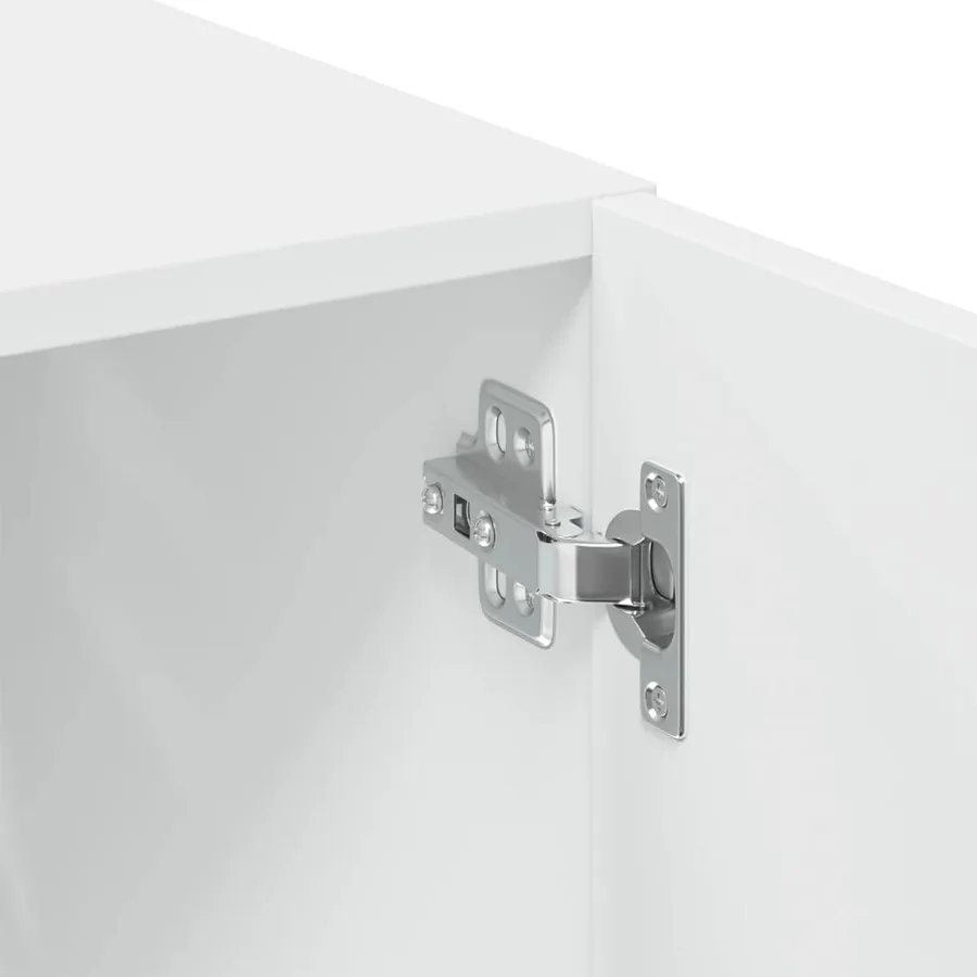 Armoire de rangement blanc 70x42,5x225 cm bois d'ingénierie - 9