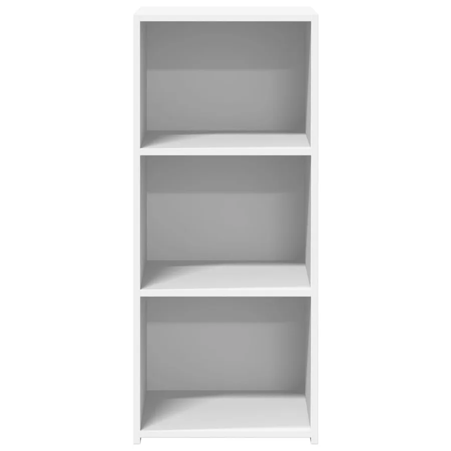 Buffet blanc 40x41x93 cm bois d'ingénierie - 4