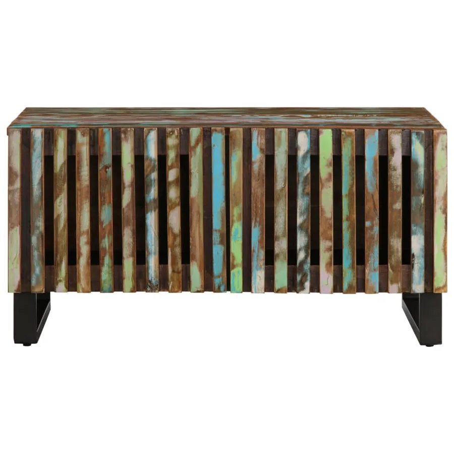 Table basse 80x51x40 cm bois massif d'acacia - 2