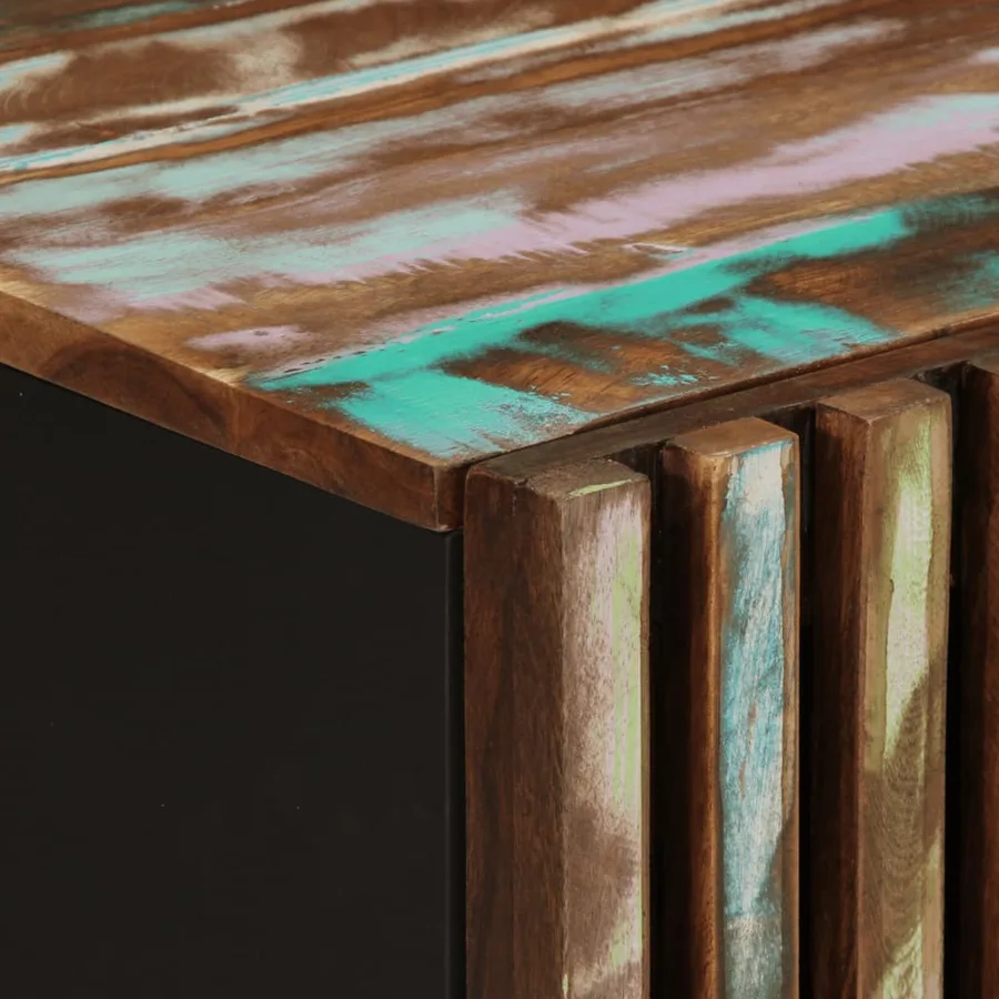 Table basse 80x51x40 cm bois massif d'acacia - 6
