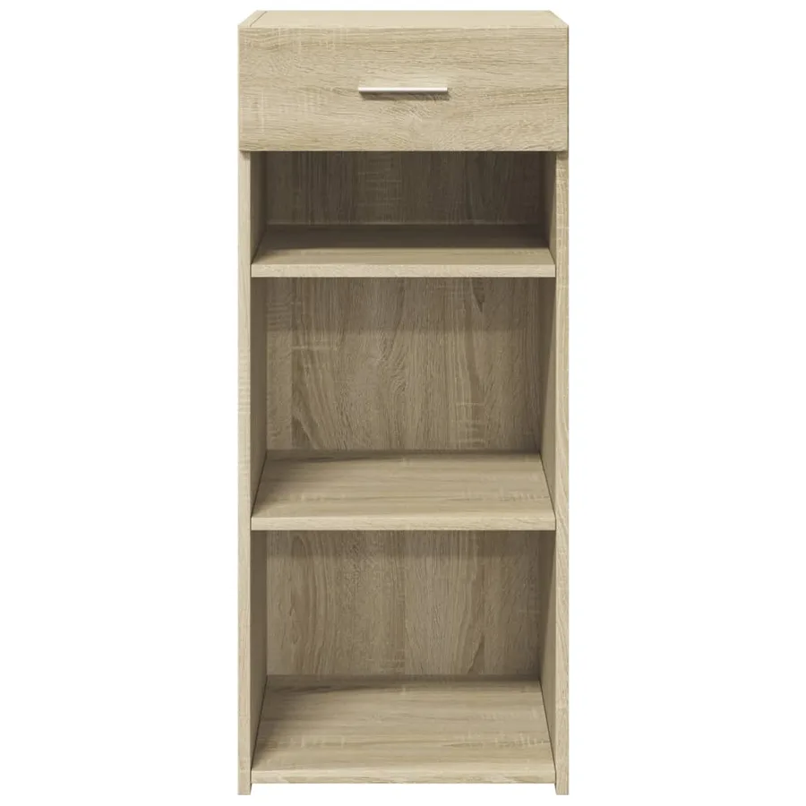 Buffet chêne sonoma 40x42,5x93 cm bois d'ingénierie - 4