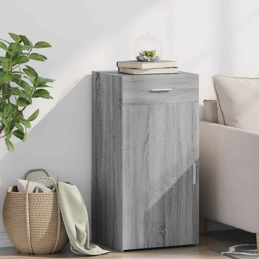 Buffet sonoma gris 45x42,5x93 cm bois d'ingénierie