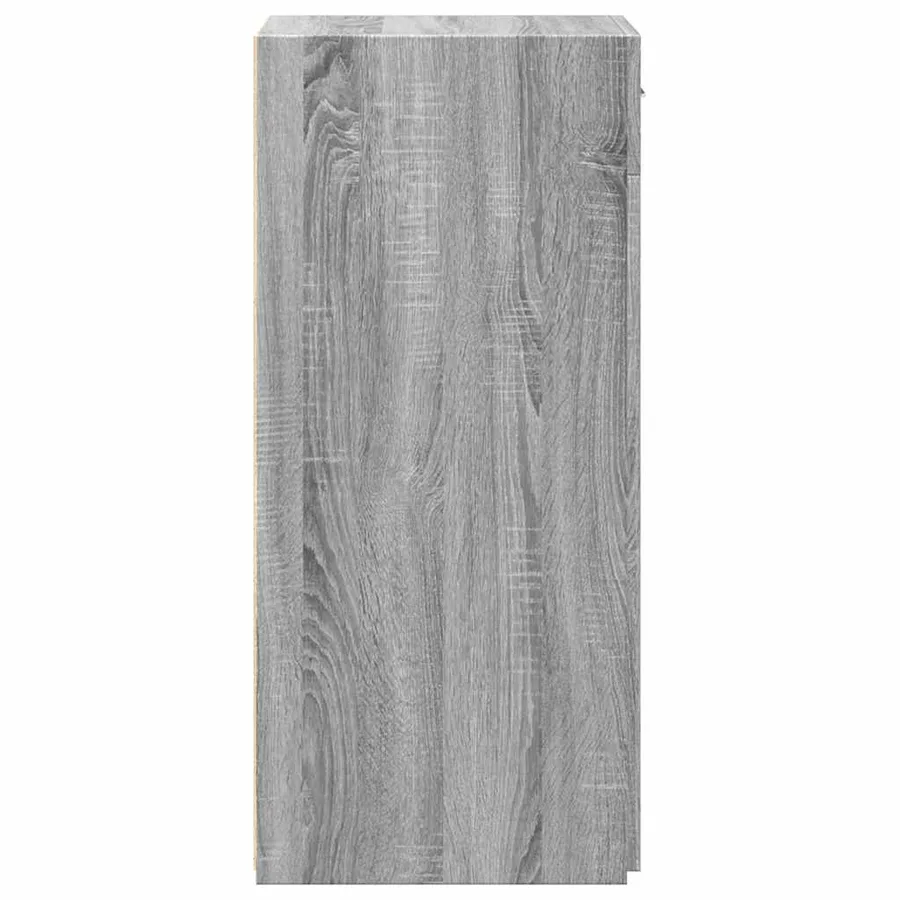 Buffet sonoma gris 45x42,5x93 cm bois d'ingénierie - 5