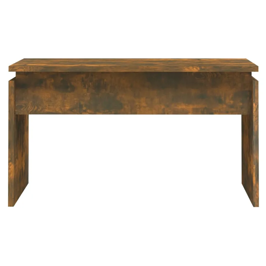 Table basse Chêne fumé 68x50x38 cm Bois d'ingénierie - 5