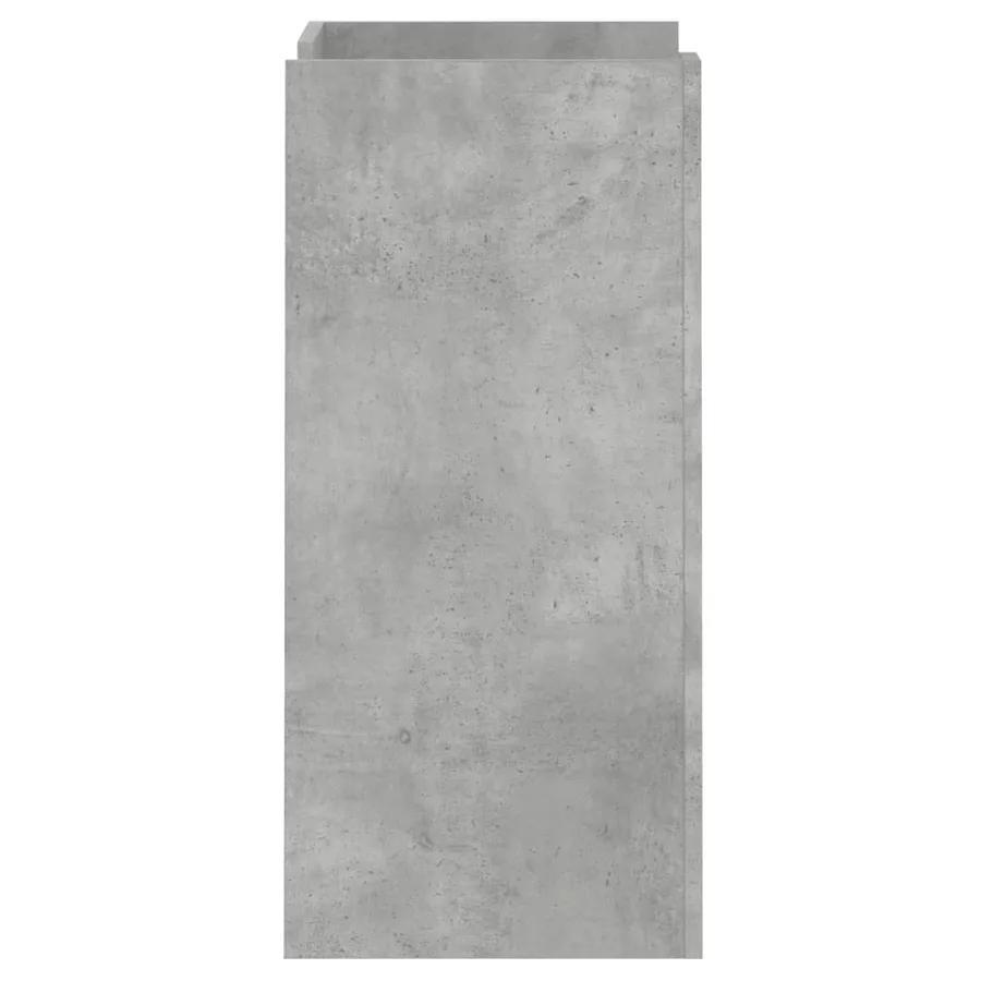 Buffet gris béton 45x35x75 cm Bois d'ingénierie - 5