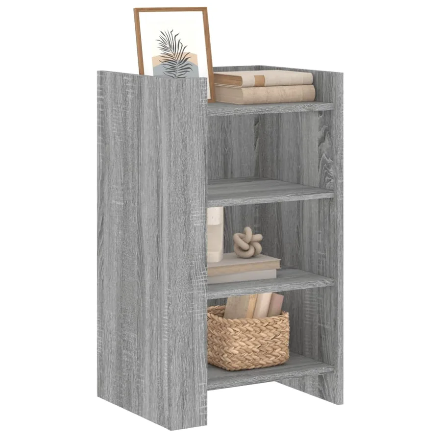 Buffet sonoma gris 45x35x75 cm Bois d'ingénierie - 3
