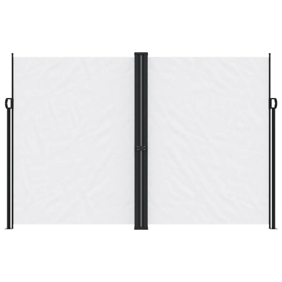 Auvent latéral rétractable blanc 220x1200 cm - 3