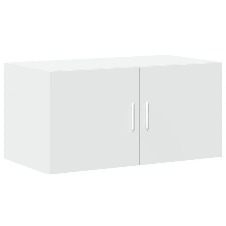 Armoire de rangement blanc 80x42,5x225 cm bois d'ingénierie - 5