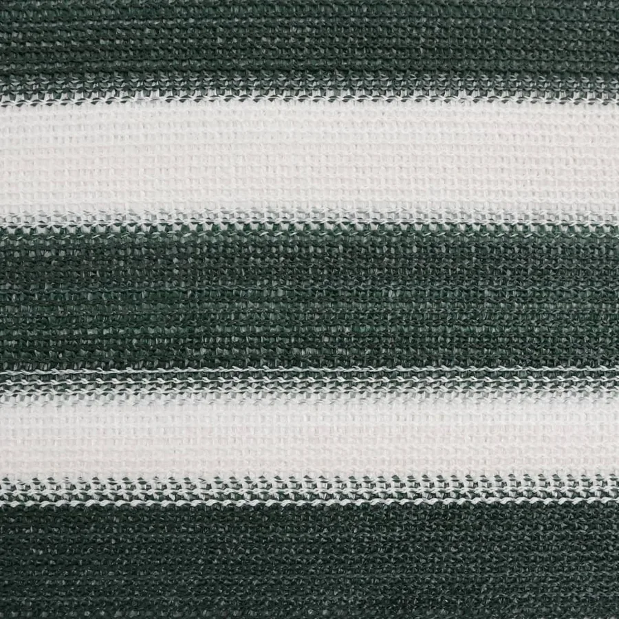 Filet brise-vue vert et blanc 1,5x10 m PEHD 150 g/m² - 6