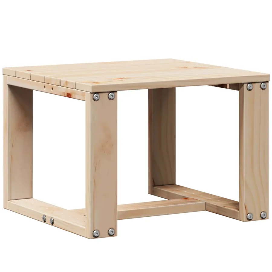 Salon de jardin 3 pcs bois massif de pin - 7