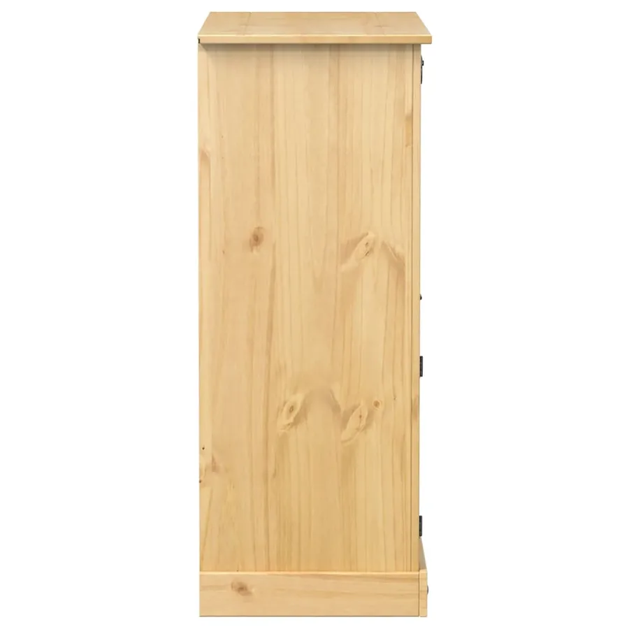 Armoire à vin Corona 97x45x114 cm bois de pin massif - 5