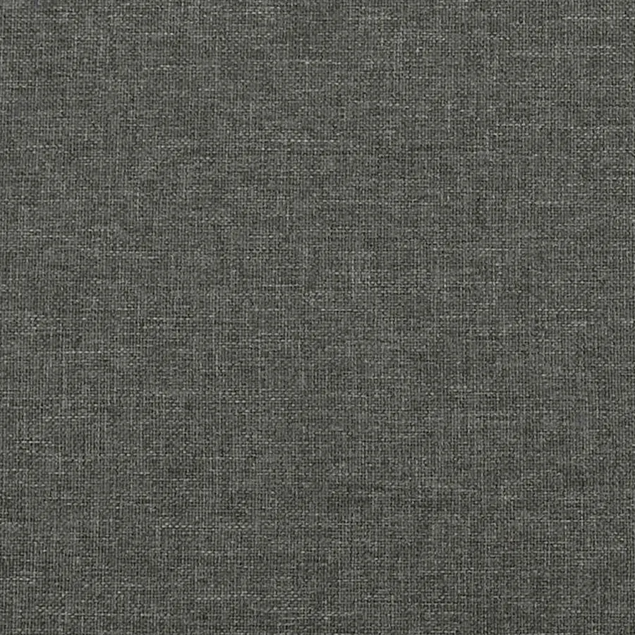 Sommier à lattes de lit avec matelas gris foncé 120x190cm tissu - 8