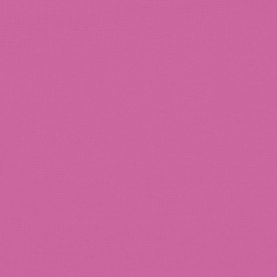 Coussins de banc de jardin lot de 2 rose 120x50x7 cm tissu - 8