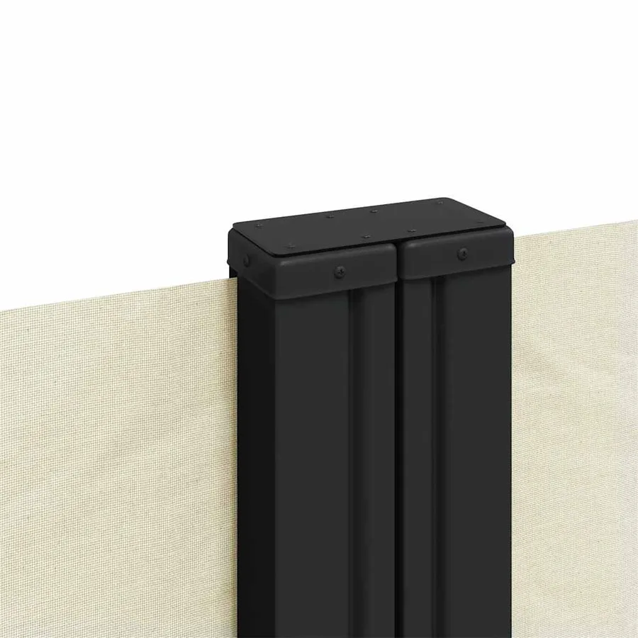Auvent latéral rétractable crème 120x600 cm - 7