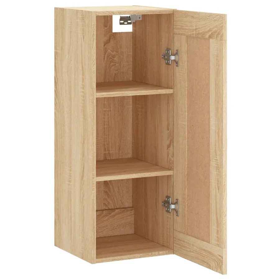 Armoire murale chêne sonoma 34,5x34x90 cm bois d'ingénierie - 7