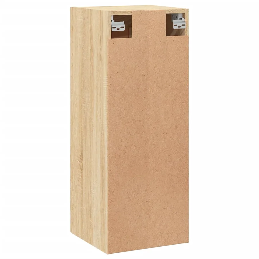 Armoire murale chêne sonoma 34,5x34x90 cm bois d'ingénierie - 9