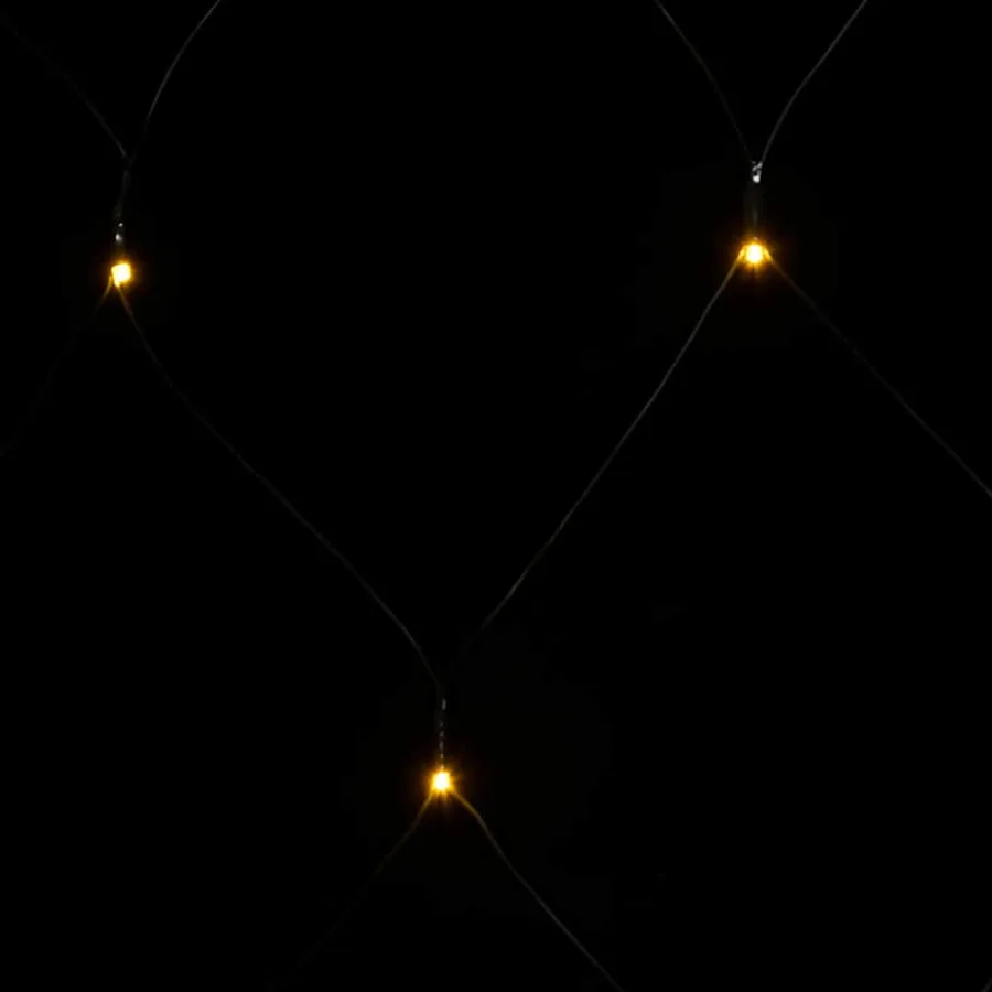 Filet lumineux blanc chaud de Noël 3x2 m 204 LED Int/extérieur - 5