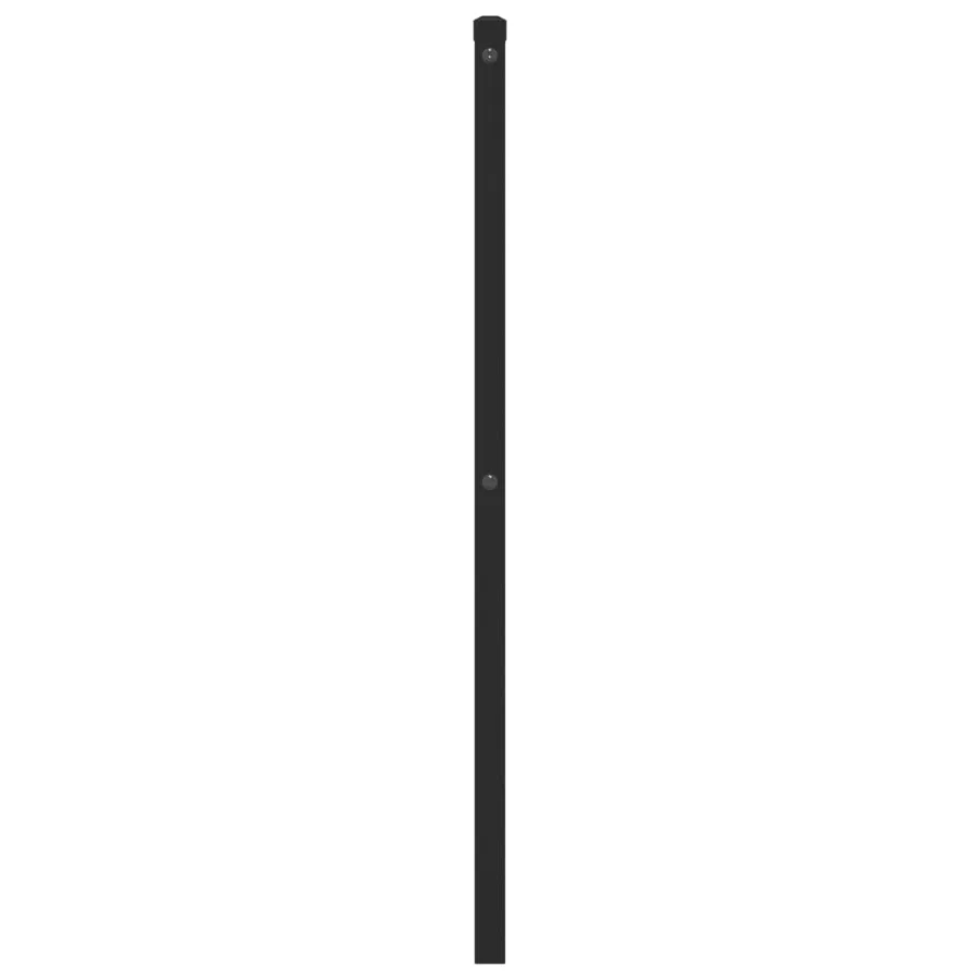 Tête de lit de remplacement métal noir 100 cm - 5