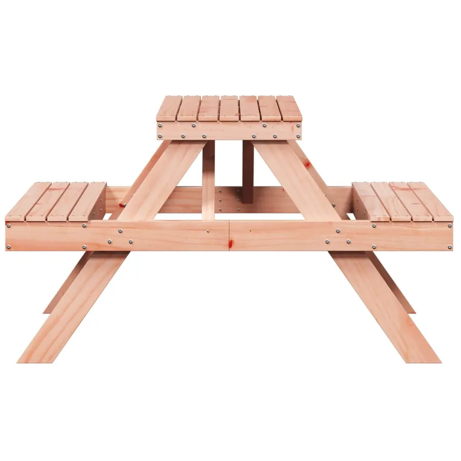 Table de pique-nique 105x134x75 cm bois massif de douglas - 5