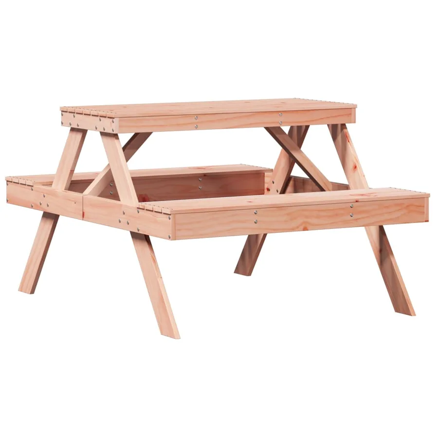 Table de pique-nique 105x134x75 cm bois massif de douglas - 6