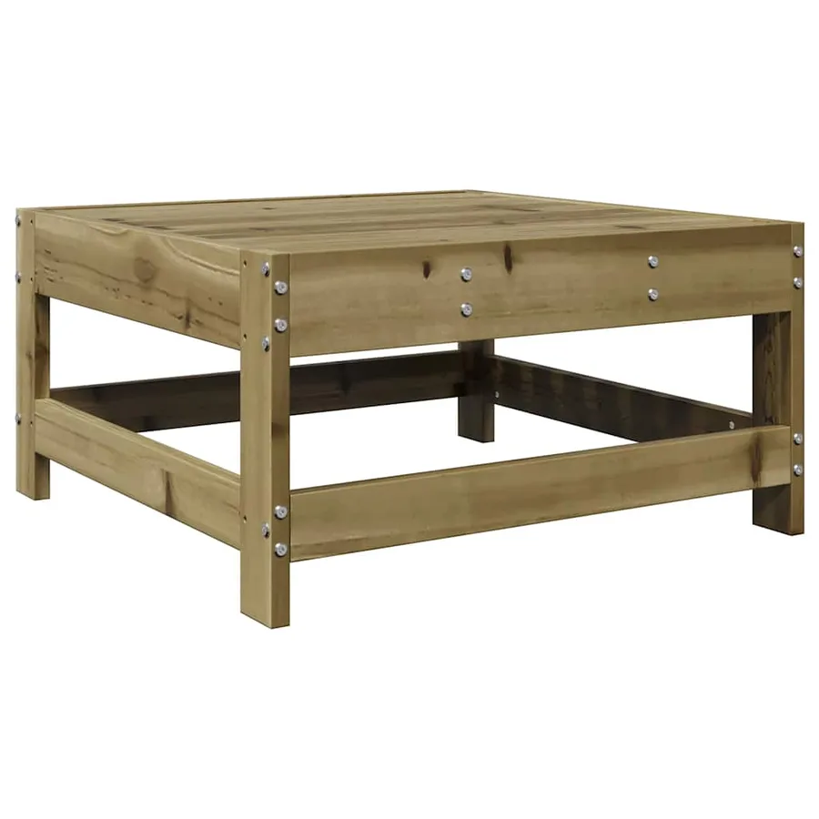 Salon de jardin 7 pcs bois de pin imprégné - 8
