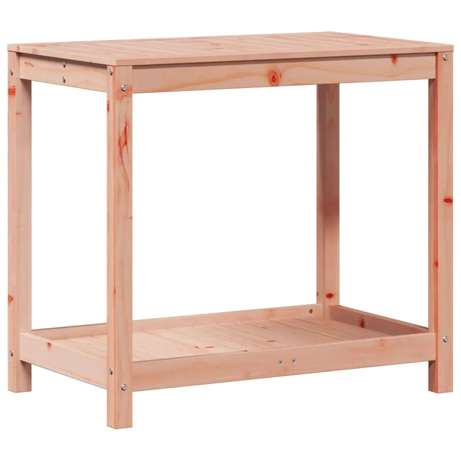 Table de rempotage et étagère 82,5x50x75 cm bois massif douglas - 2