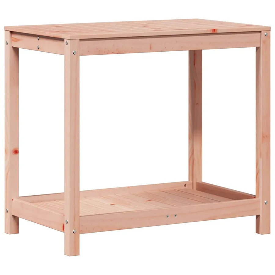 Table de rempotage et étagère 82,5x50x75 cm bois massif douglas - 7