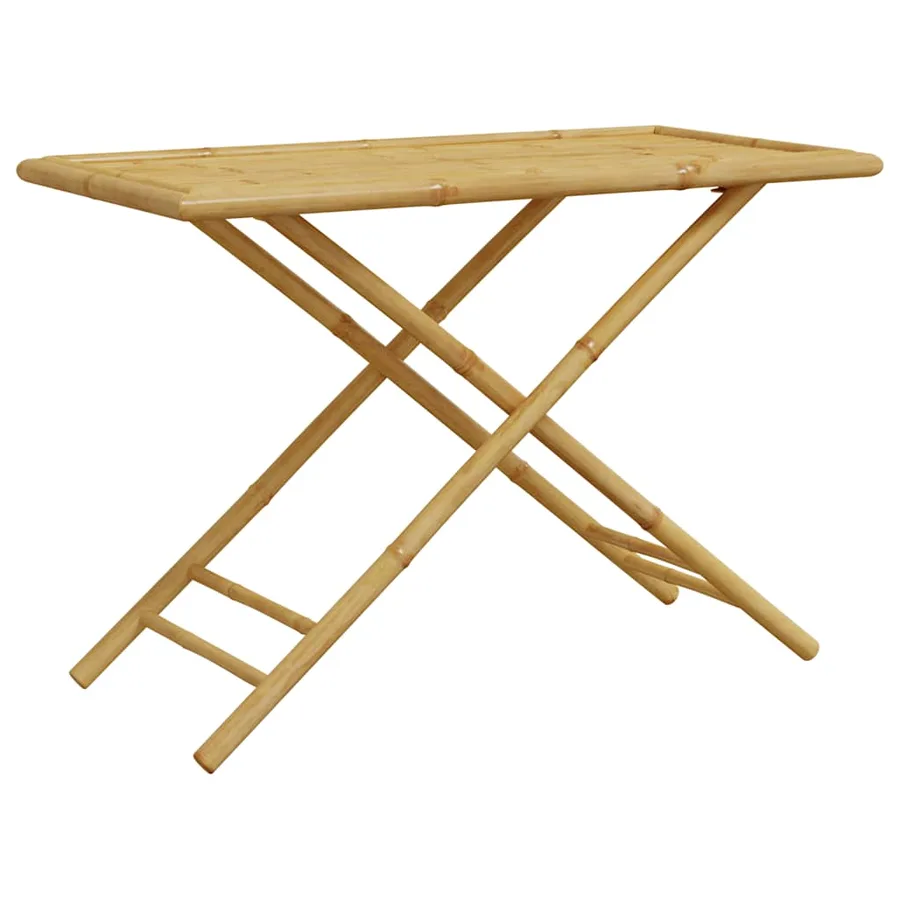 Ensemble à manger de jardin 5 pcs bambou - 4