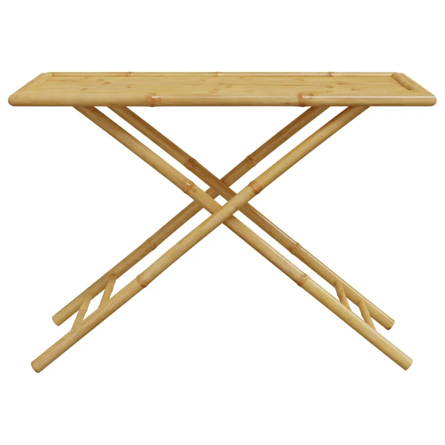 Ensemble à manger de jardin 5 pcs bambou - 5
