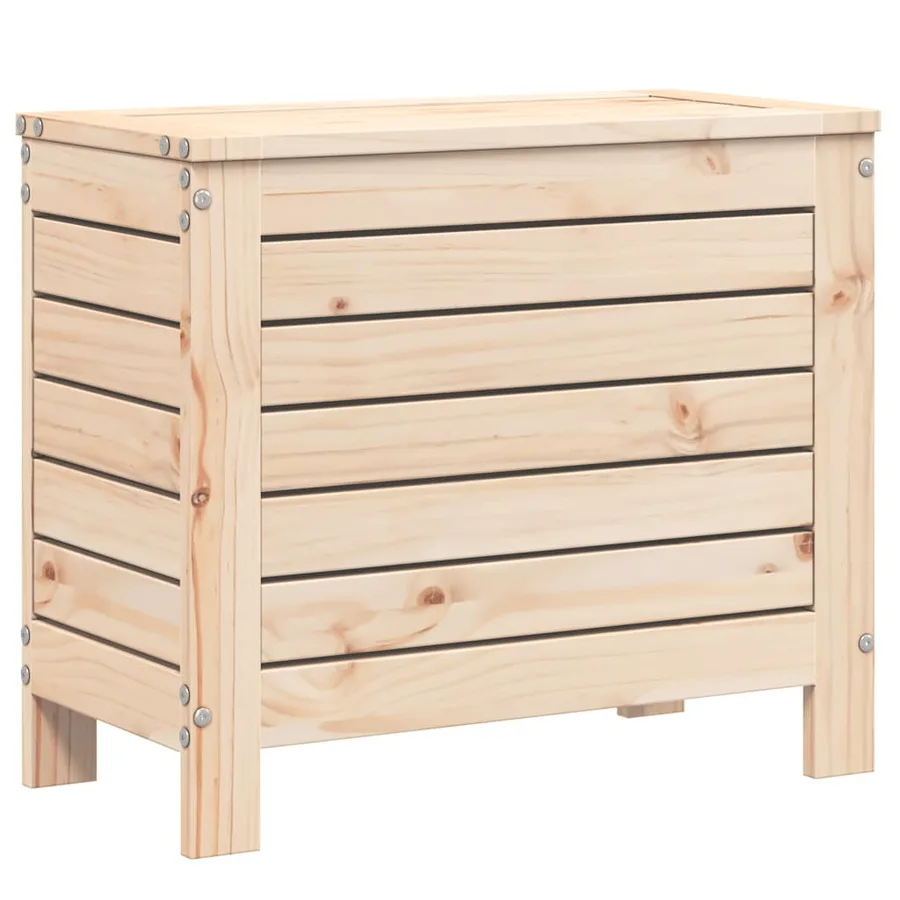 Salon de jardin 10 pcs bois de pin massif - 10