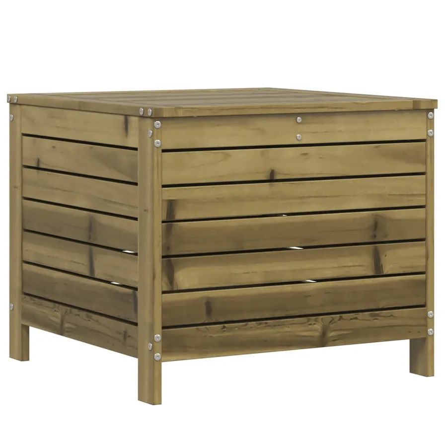 Salon de jardin 5 pcs bois de pin imprégné - 8