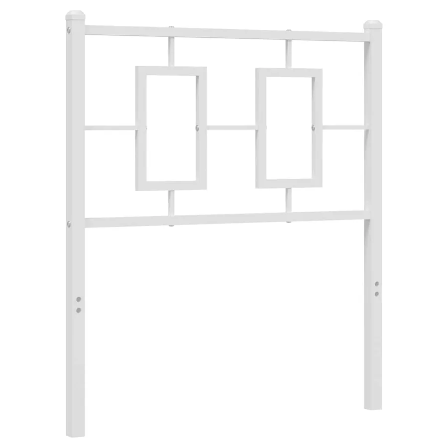 Tête de lit de remplacement métal blanc 80 cm - 5