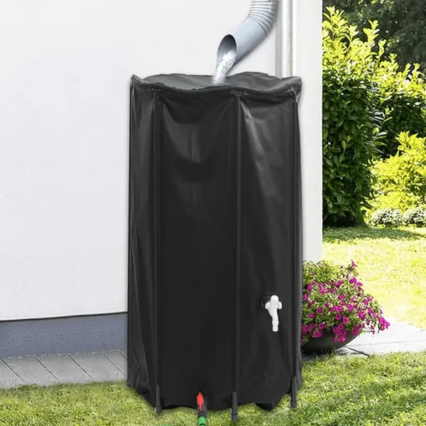 Réservoir d'eau avec robinet pliable 380 L PVC