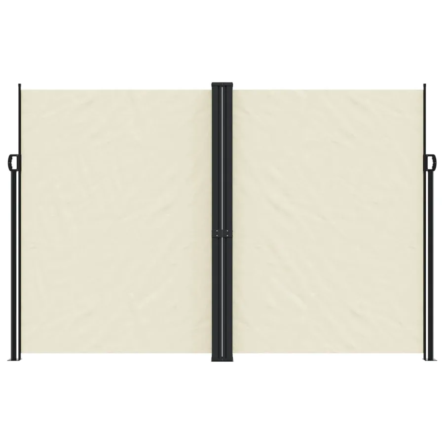 Auvent latéral rétractable crème 220x1000 cm - 3
