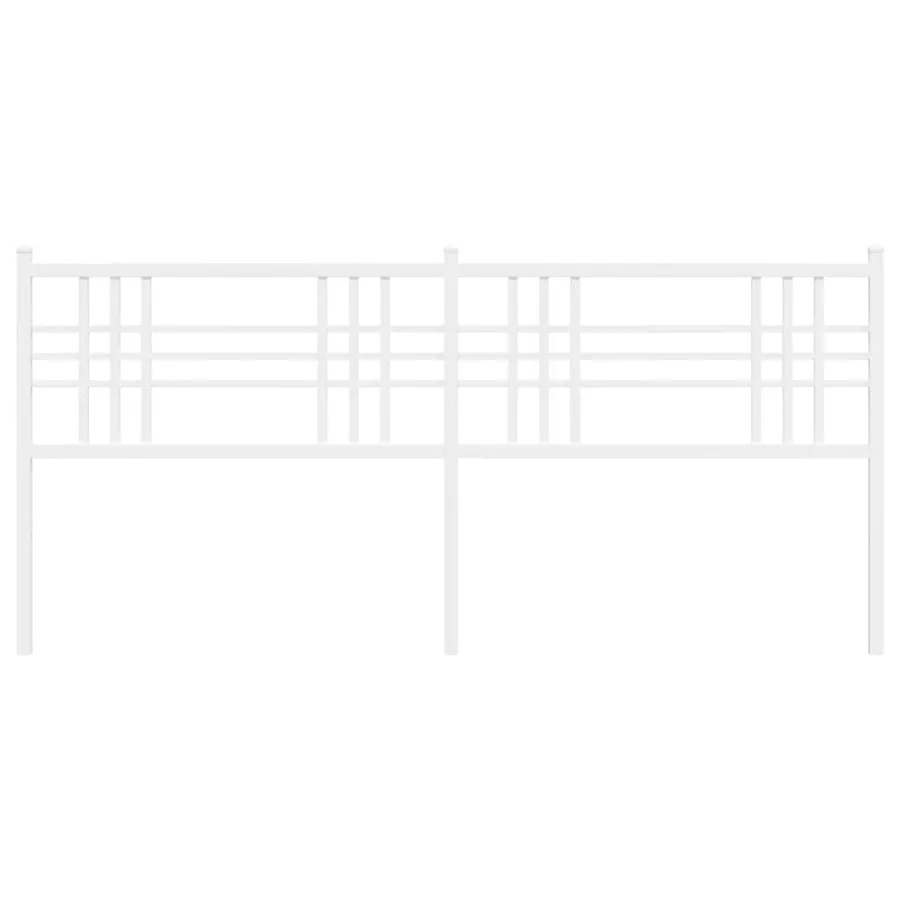 Tête de lit de remplacement métal blanc 180 cm - 4