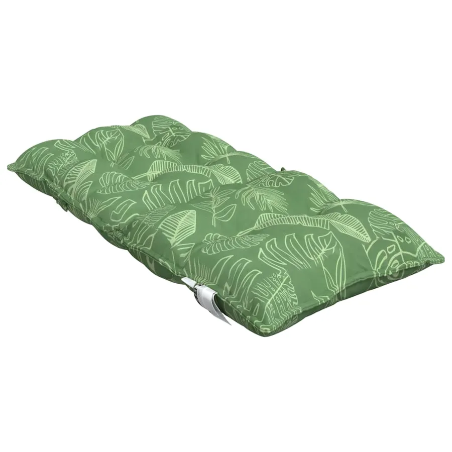 Coussins de chaise à dossier bas lot de 2 modèle de feuille - 6