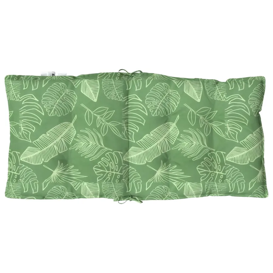 Coussins de chaise à dossier bas lot de 2 modèle de feuille - 7