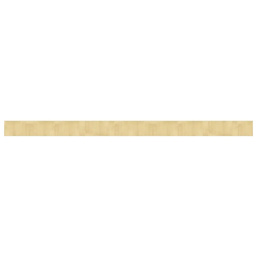 Tapis rectangulaire naturel clair 60x1000 cm bambou - 2