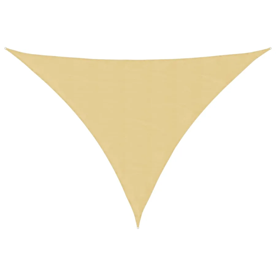 Voile d'ombrage sable 4x4x5,8 m 100 % polyester oxford - 2